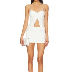 Revolve Halter Top and Skirt Set